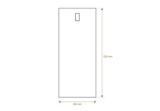 Popierinės etiketės Modelis HT-M107
