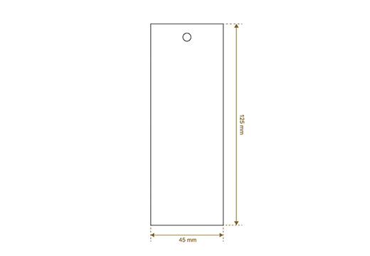 Popierinės etiketės Fashion Style Modelis HT-M121