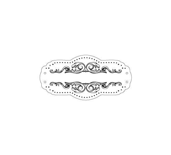 Dirbtinės odos etiketės Modelis EP-M105