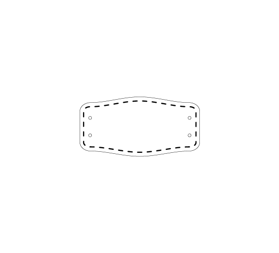 Dirbtinės odos etiketės Modelis EP-M114