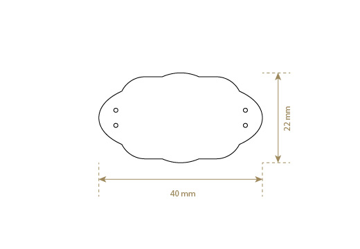 Natūralios odos etiketė Modelis EP-M13