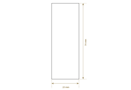 Dirbtinės odos etiketės Modelis EP-M160