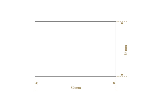Dirbtinės odos etiketės Modelis EP-M166