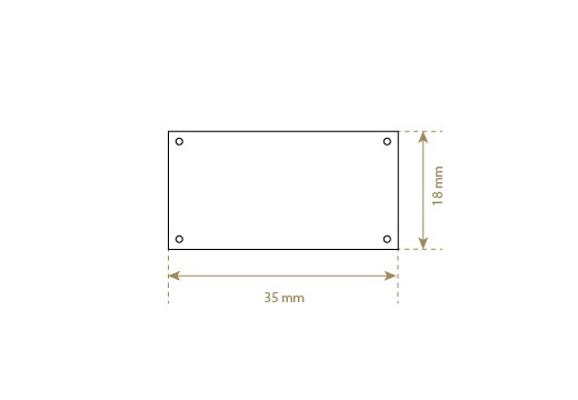 Natūralios odos etiketė Modelis EP-M44