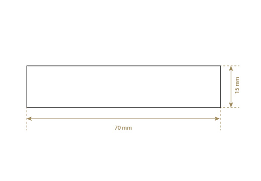 Natūralios odos etiketė Modelis EP-M46