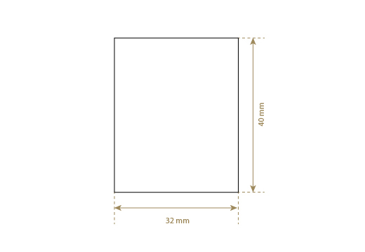 Natūralios odos etiketė Modelis EP-M47