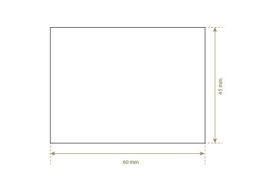Natūralios odos etiketė Modelis EP-M48