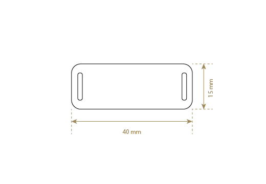 Natūralios odos etiketė Modelis EP-M69