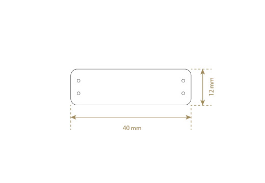 Natūralios odos etiketė Modelis EP-M8