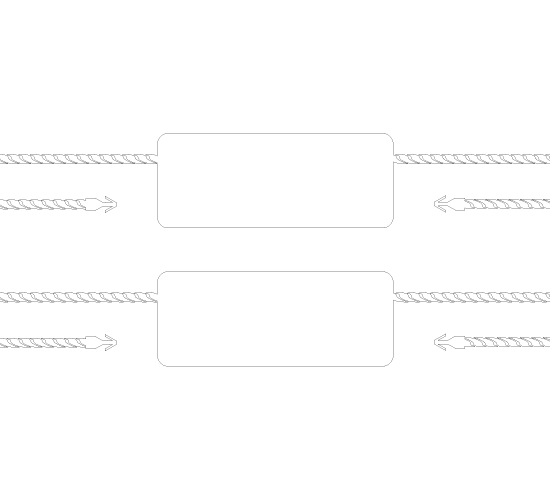 Etikečių laikiklis su plomba Modelis ST-M132
