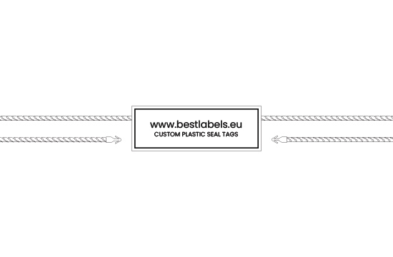 Etikečių laikiklis su plomba Modelis ST-M147