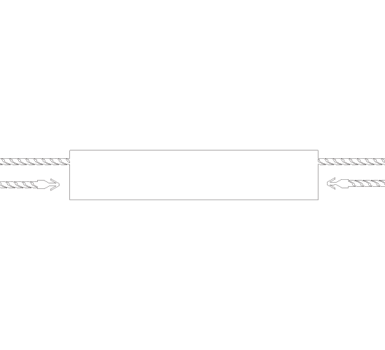 Etikečių laikiklis su plomba Modelis ST-M208