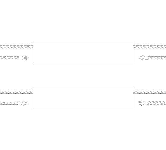 Etikečių laikiklis su plomba Modelis ST-M230