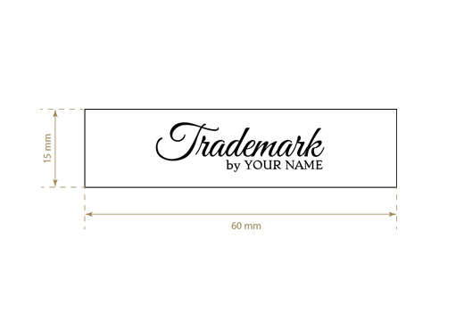 Spausdintos tekstilinės etiketės Vogue Style Modelis TL-M87