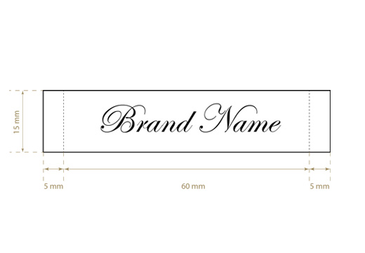 Austos etiketės Classic Style Modelis WL-M19