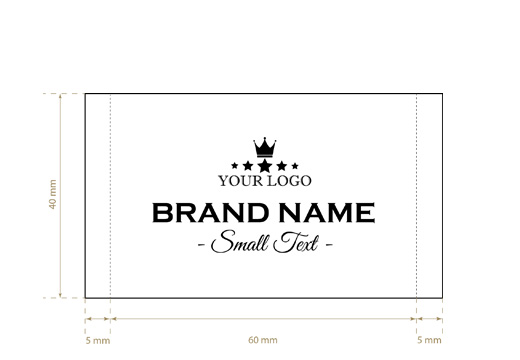 Austos etiketės Portly Style Modelis WL-M70